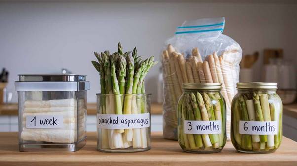 preserving fresh asparagus