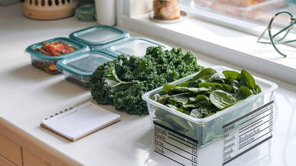 absorption of nutrients in kale and spinach,
