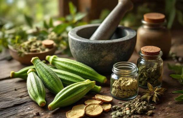 okra in traditional medicine