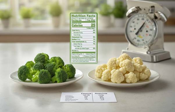 broccoli nutritional benefits,
cauliflower health benefits