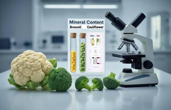 cauliflower broccoli minerals