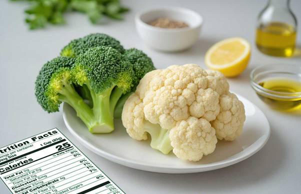 broccoli cauliflower antioxidants,
low-carb cruciferous vegetables