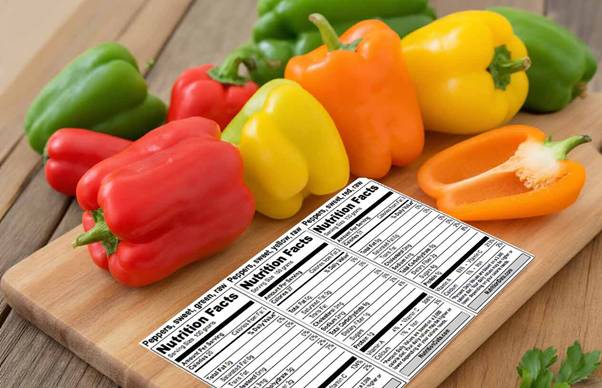 vitamin C in bell peppers