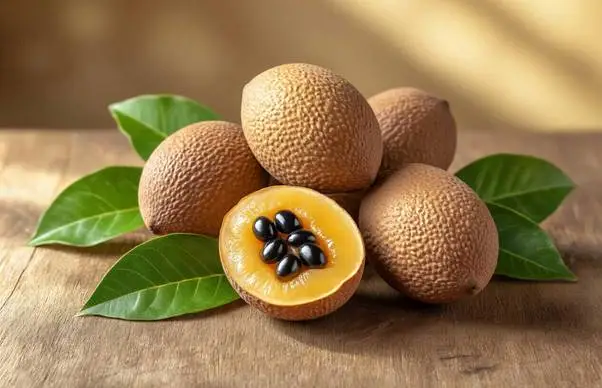  ripe sapodilla selection