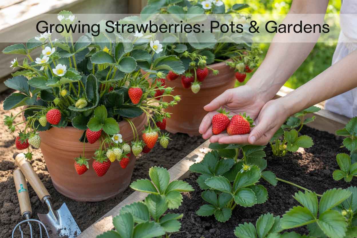 Can You Grow Strawberries In a Pot
