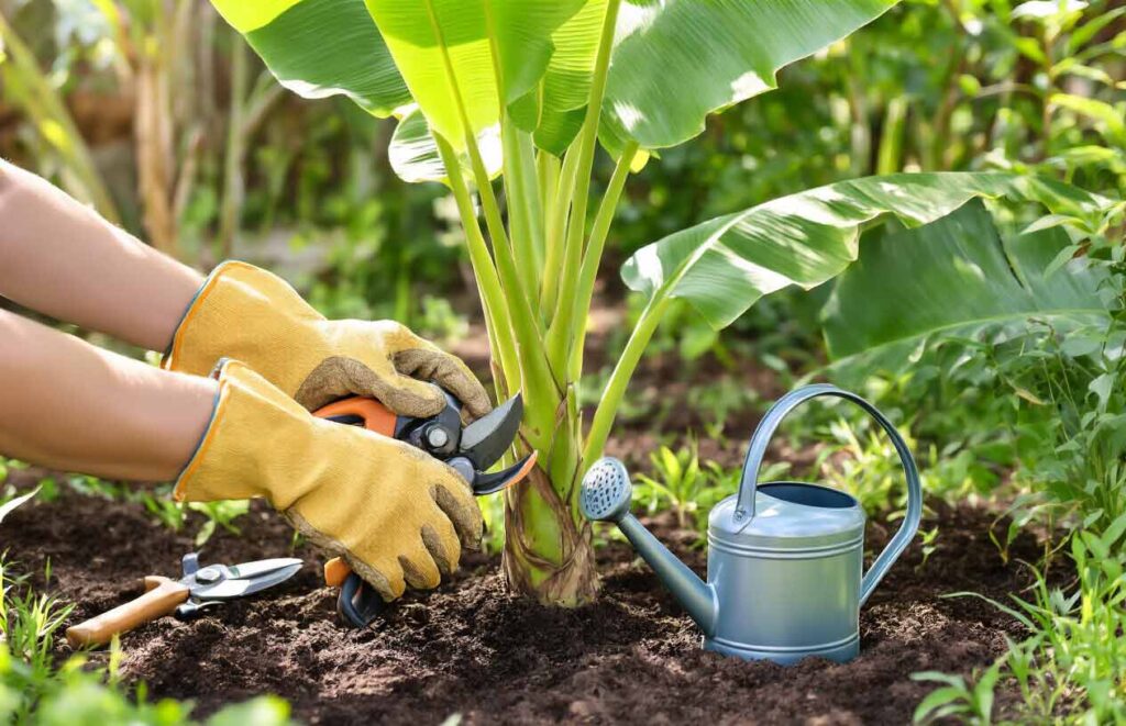 banana tree care