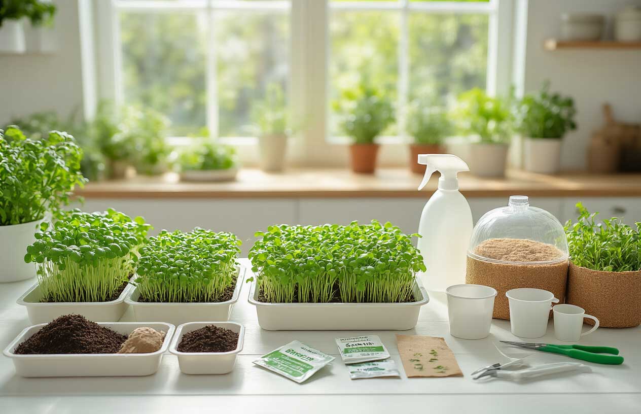 microgreens growing kit