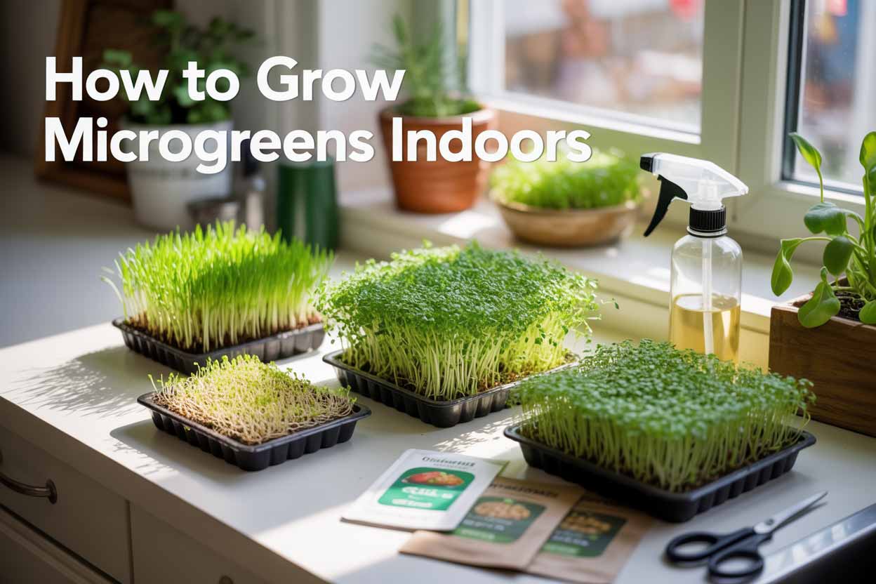 How to Grow Microgreens Indoors