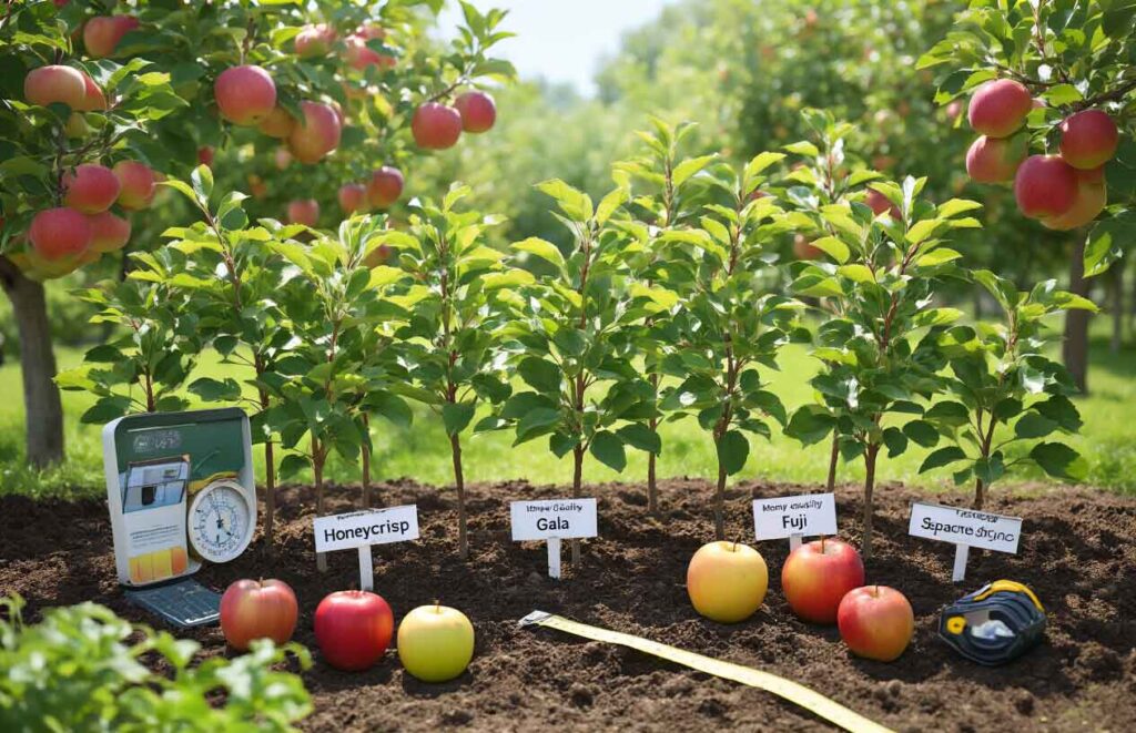 dwarf apple trees for small gardens