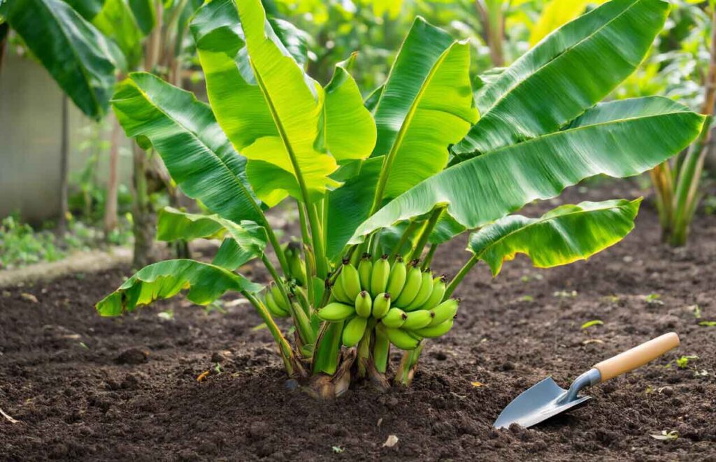dwarf banana varieties for gardens