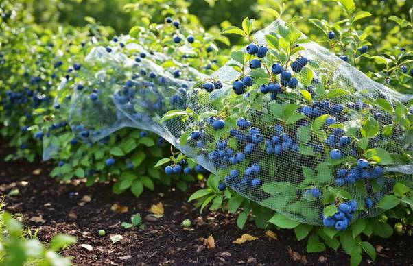 protecting blueberry plants from pests