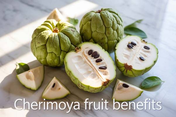 Rare Exotic Fruits Transforming Global Desserts Cherimoya custard in chocolate mousse