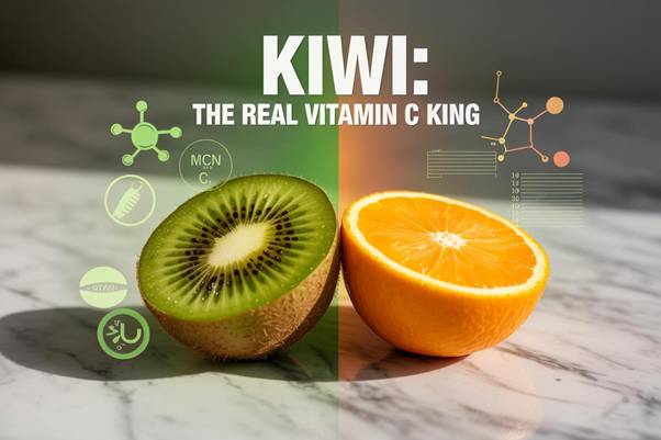 “Kiwi vs. Orange: Why This Fuzzy Fruit is the Real Vitamin C King of 2026”