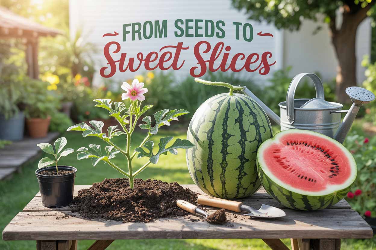 Watermelon at Home: From Seeds to Sweet Slices