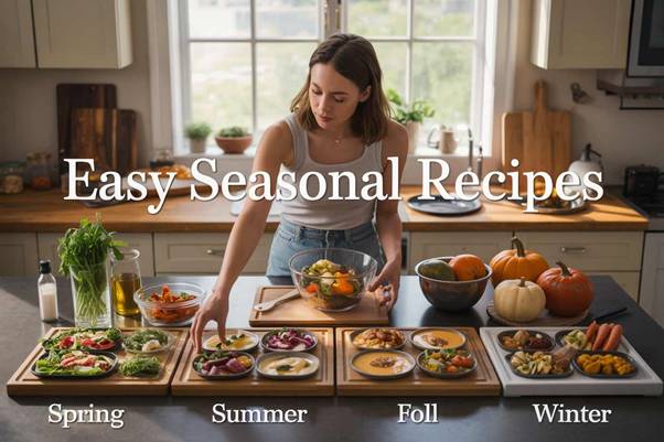 “Easy Seasonal Recipes: How to Eat Real Food on a Tight Schedule”