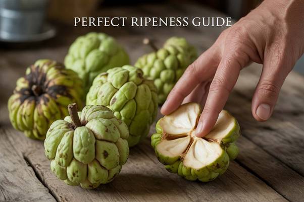 How to Tell if a Custard Apple (Cherimoya) is Ripe and Ready to Eat