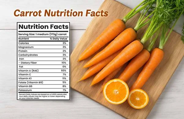 Health Benefits of Carrot Consumption