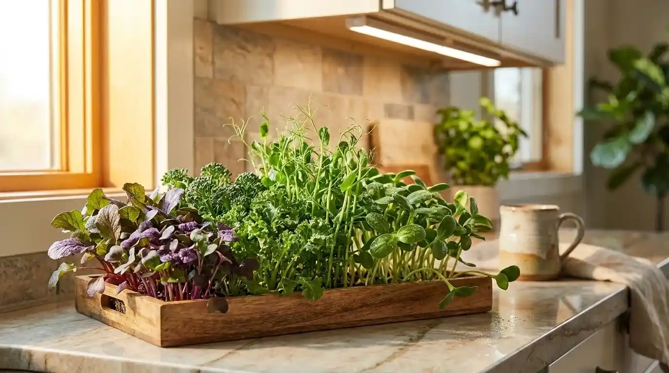 HOW TO GROW MICROGREENS INDOORS: EASY STEP-BY-STEP GUIDE
