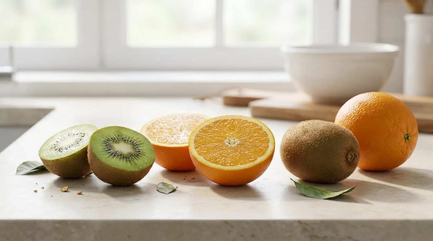 Kiwi vs. Orange